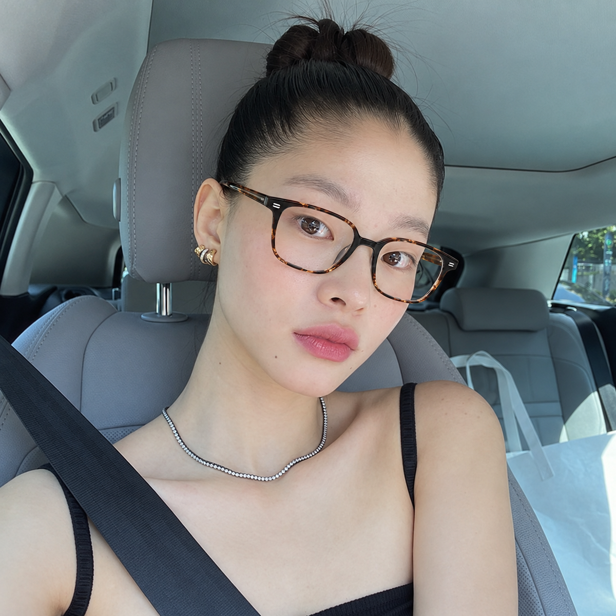 SHINJUKU Asian fit eyeglasses model view