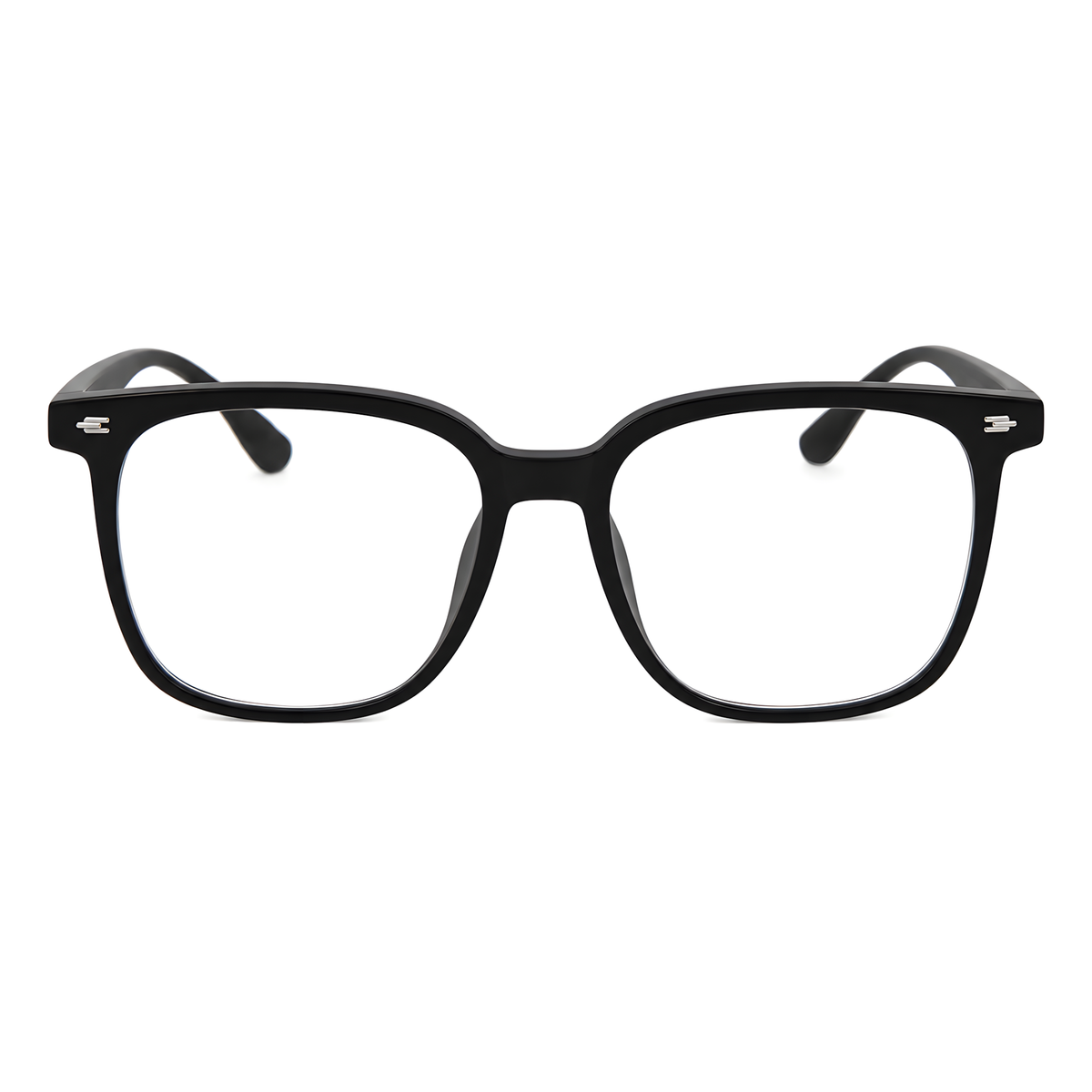 NAGANO Asian fit eyeglasses - 9056白底图砂黑色3