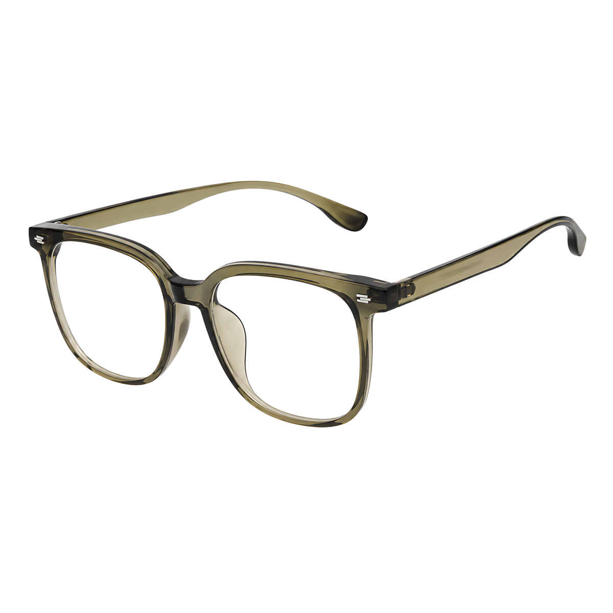 NAGANO Asian fit eyeglasses - 9056白底图冷茶色