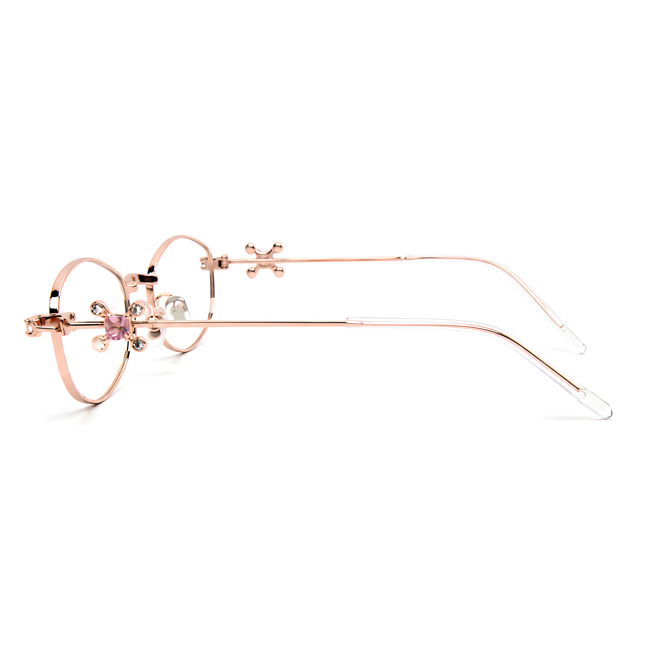 SUZUME eyeglasses - F-30915Y-ROSECOLD