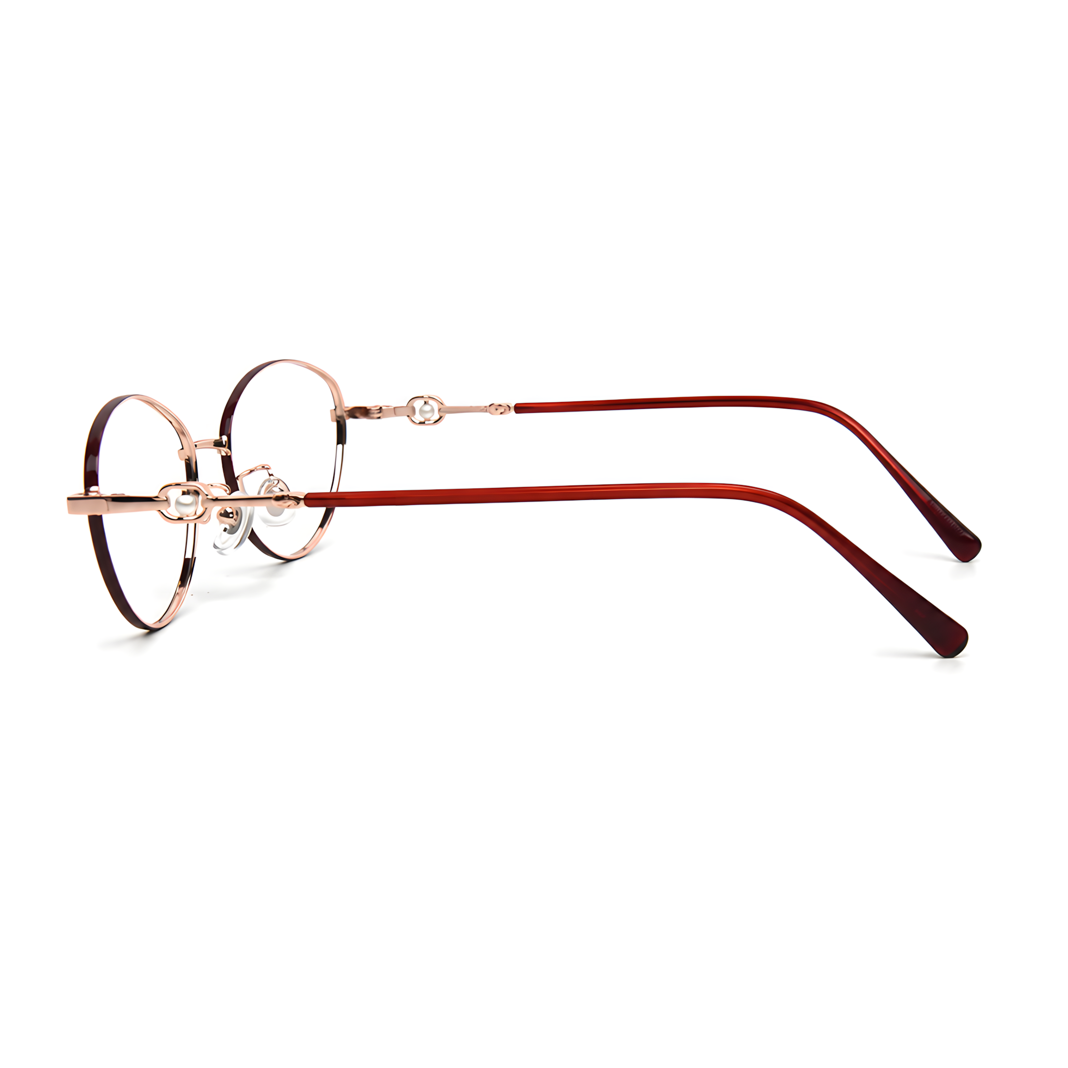 YOKOHAMA Red/Gold Asian fit eyeglasses