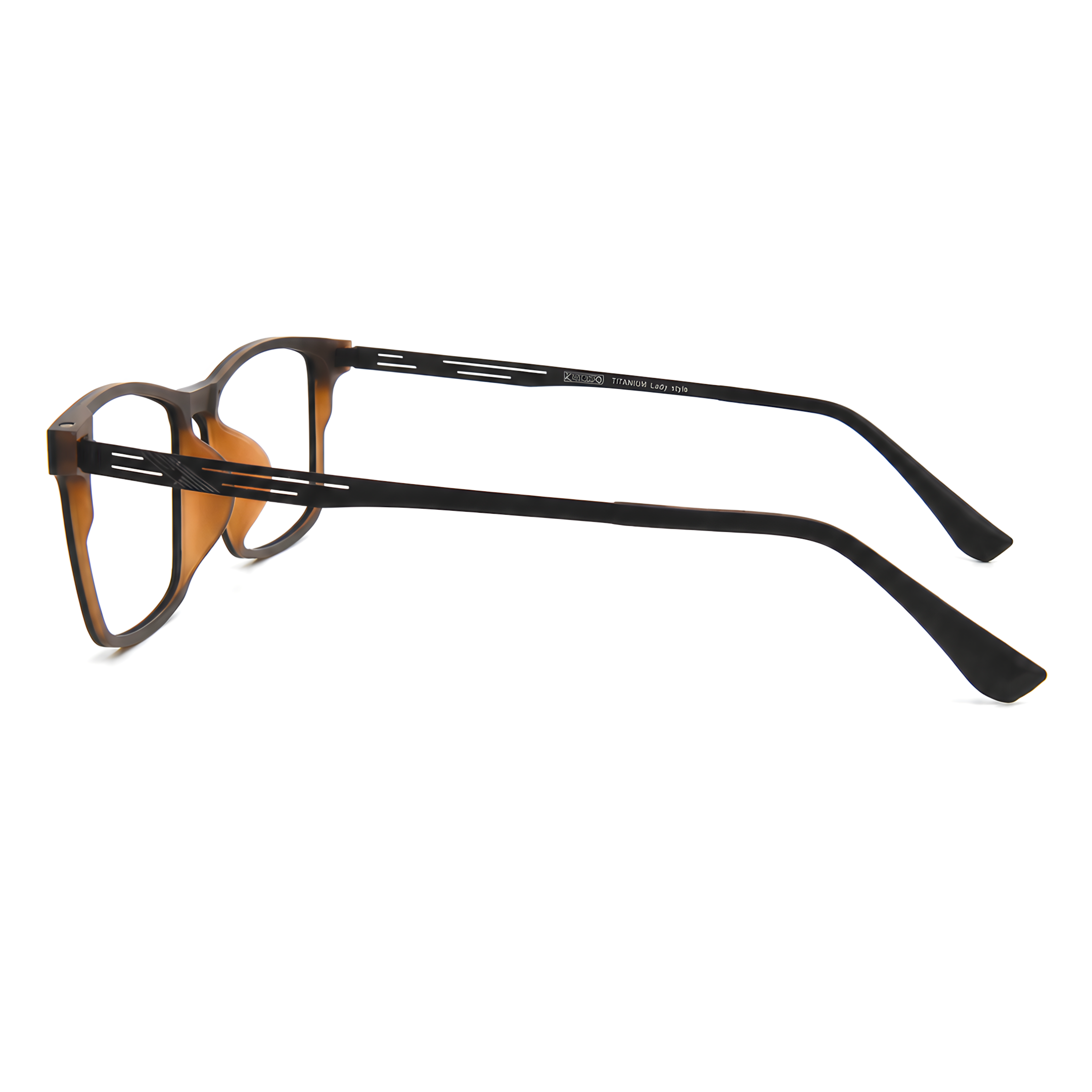 IKEBUKURO Black/Brown Asian fit eyeglasses