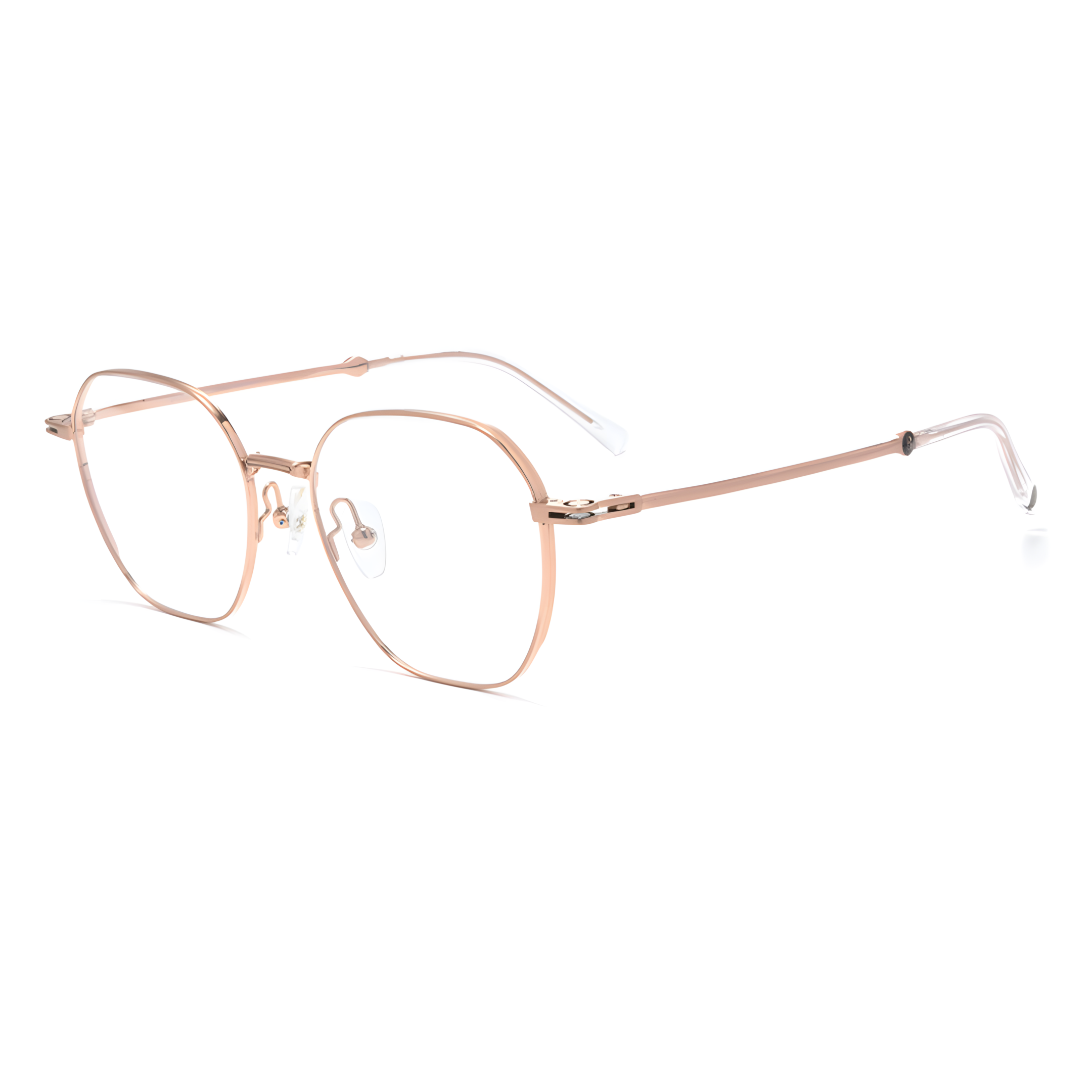 HIMEJI Rose Gold Asian fit eyeglasses