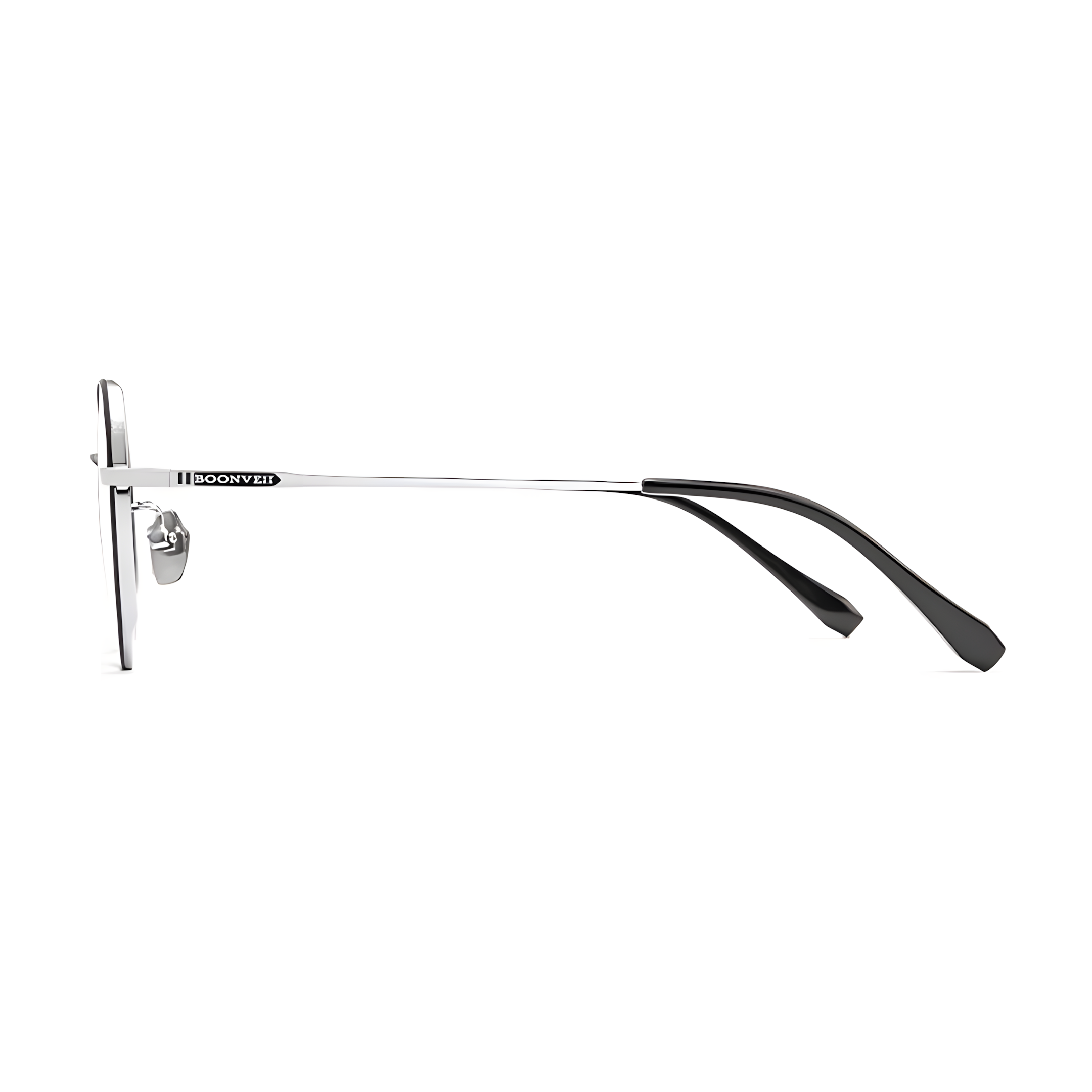 GYEONGJU Black/Silver Asian fit eyeglasses
