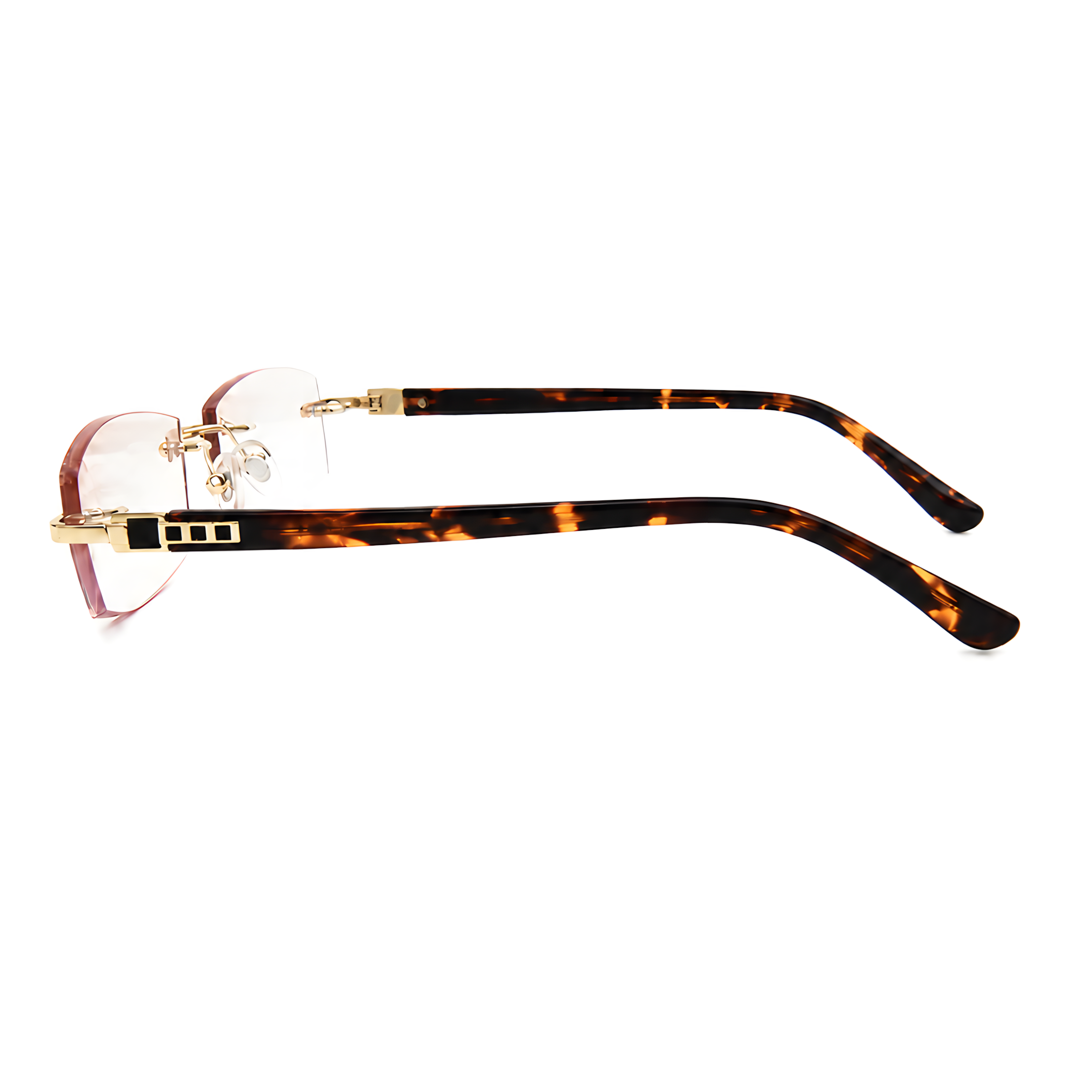 GINZA READER Tea Asian fit eyeglasses