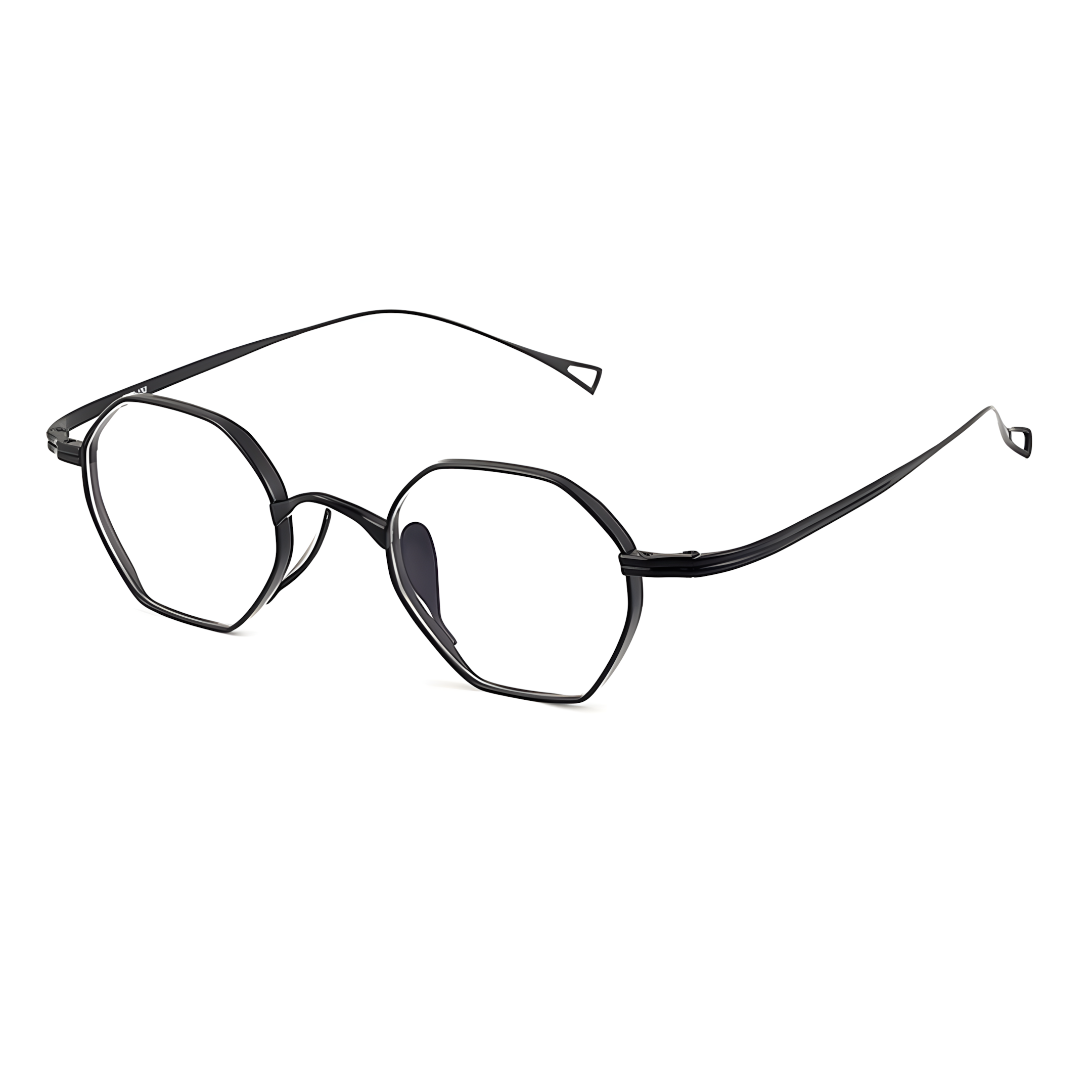 KARUIZAWA Black Asian fit eyeglasses