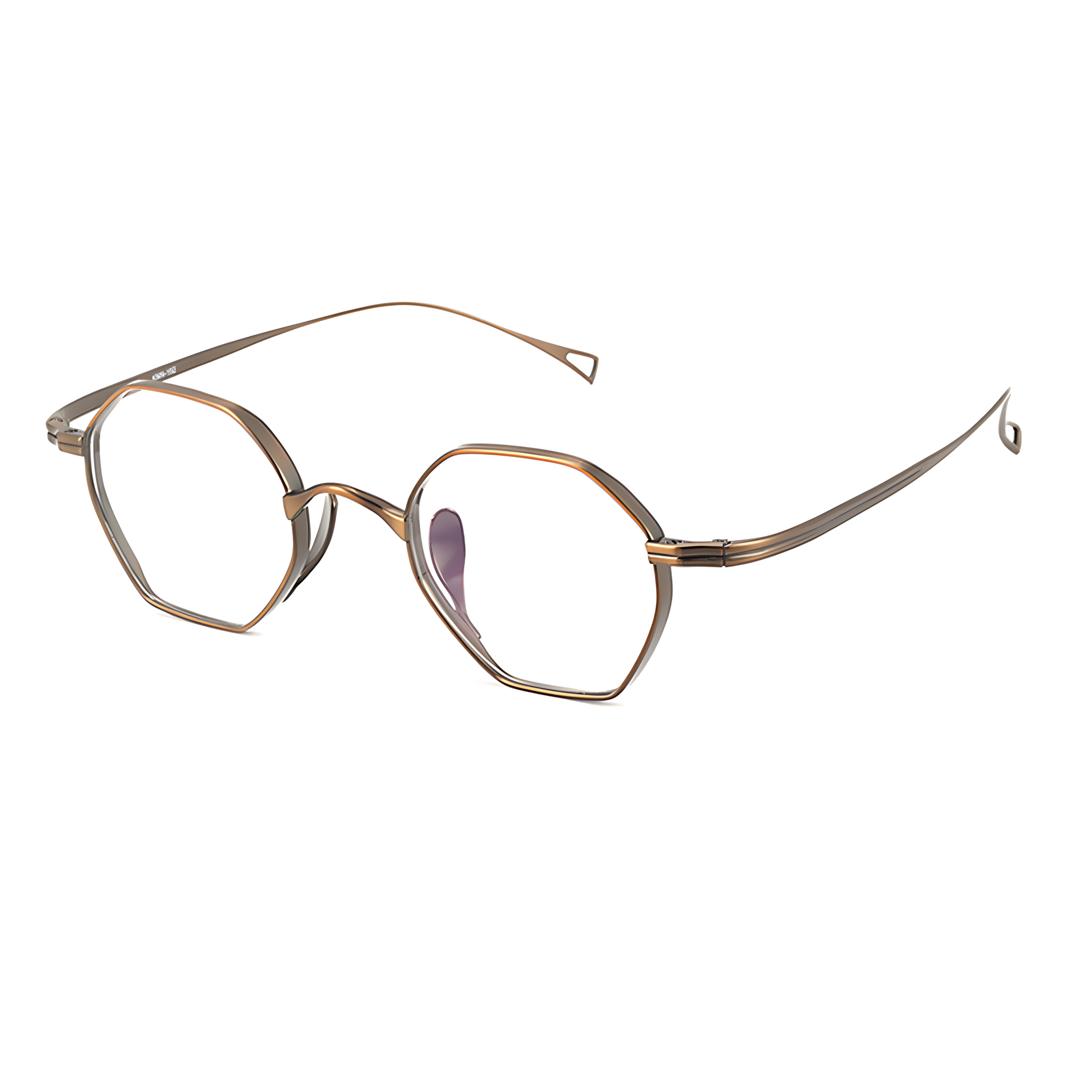KARUIZAWA Bronze Asian fit eyeglasses