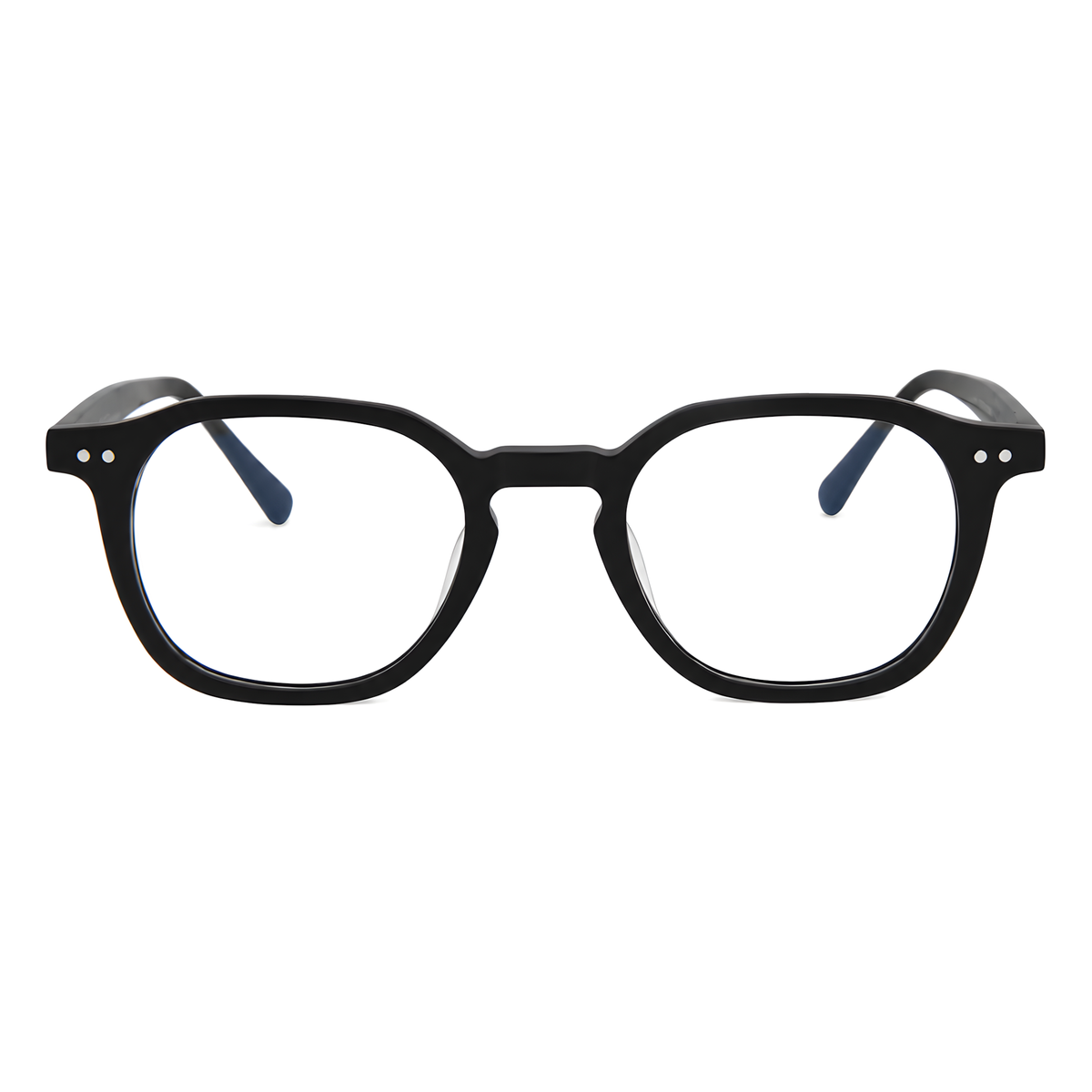 AOMORI Asian fit eyeglasses - GG6013F白底图磨砂黑