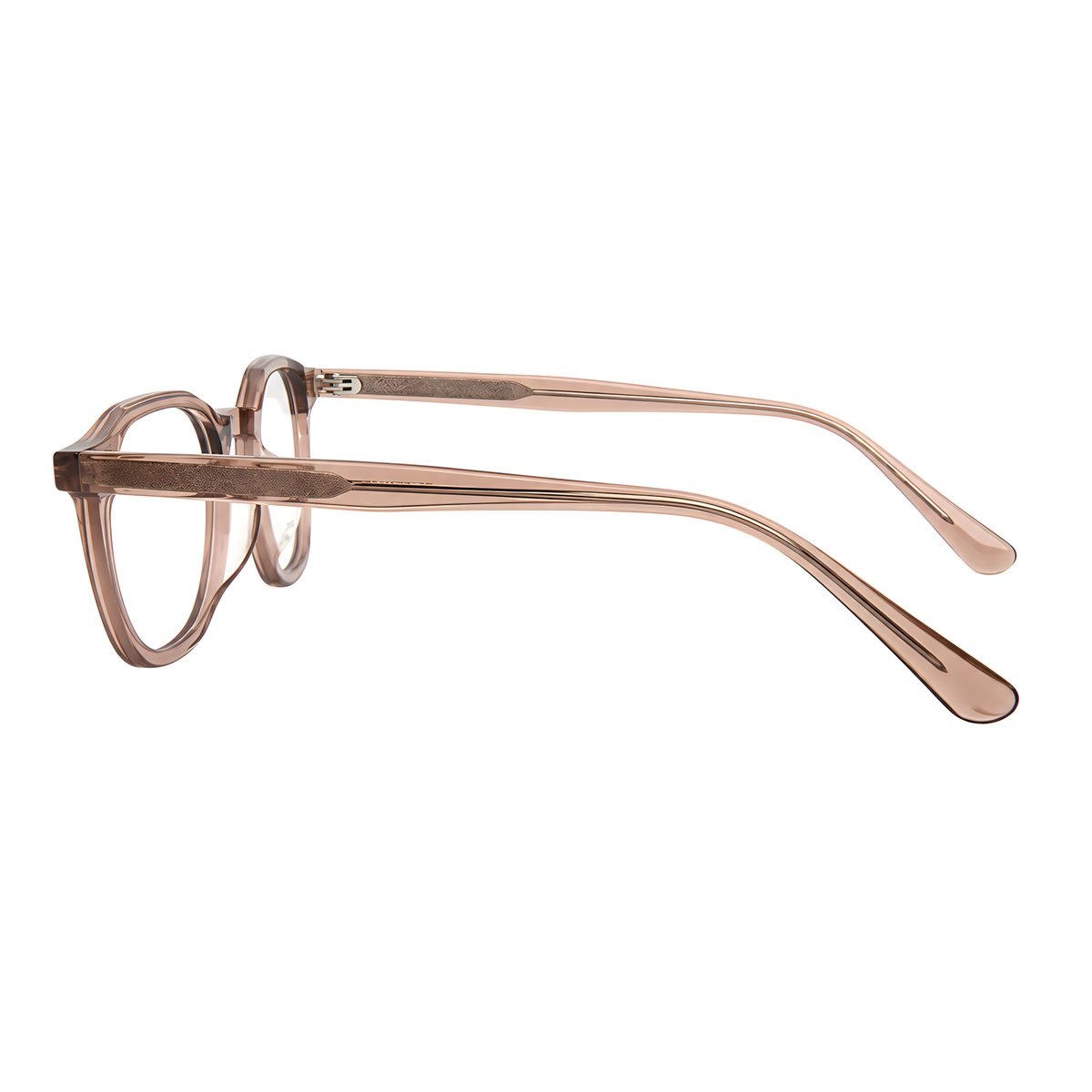 AOMORI Asian fit eyeglasses - GG6013F白底图透茶3