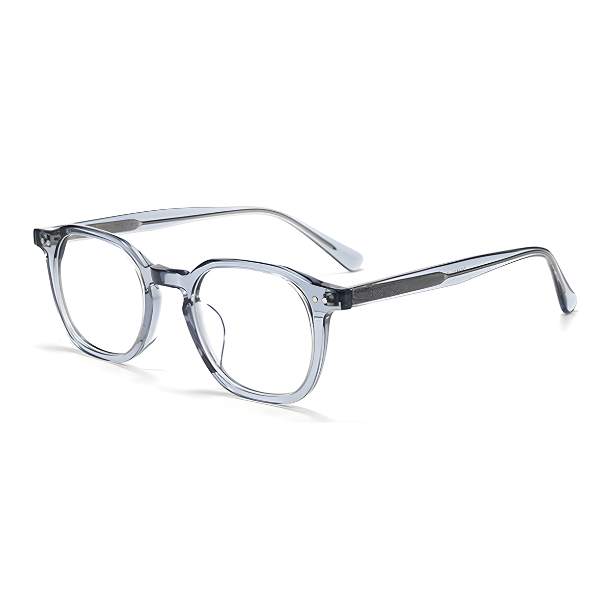 AOMORI Asian fit eyeglasses - GG6013F白底图透蓝