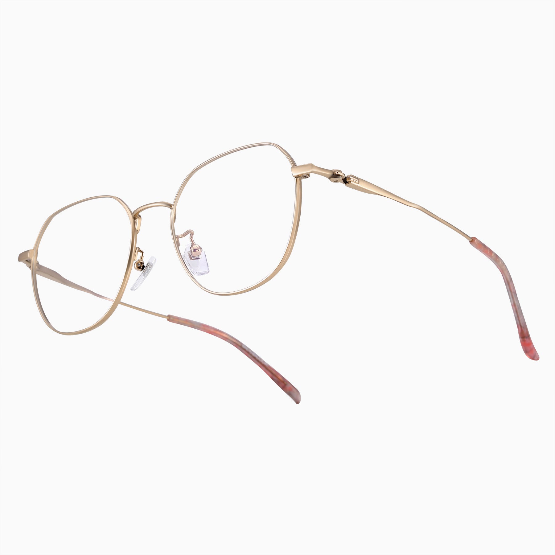 #color_Rose Gold with Flamingo Tortoise