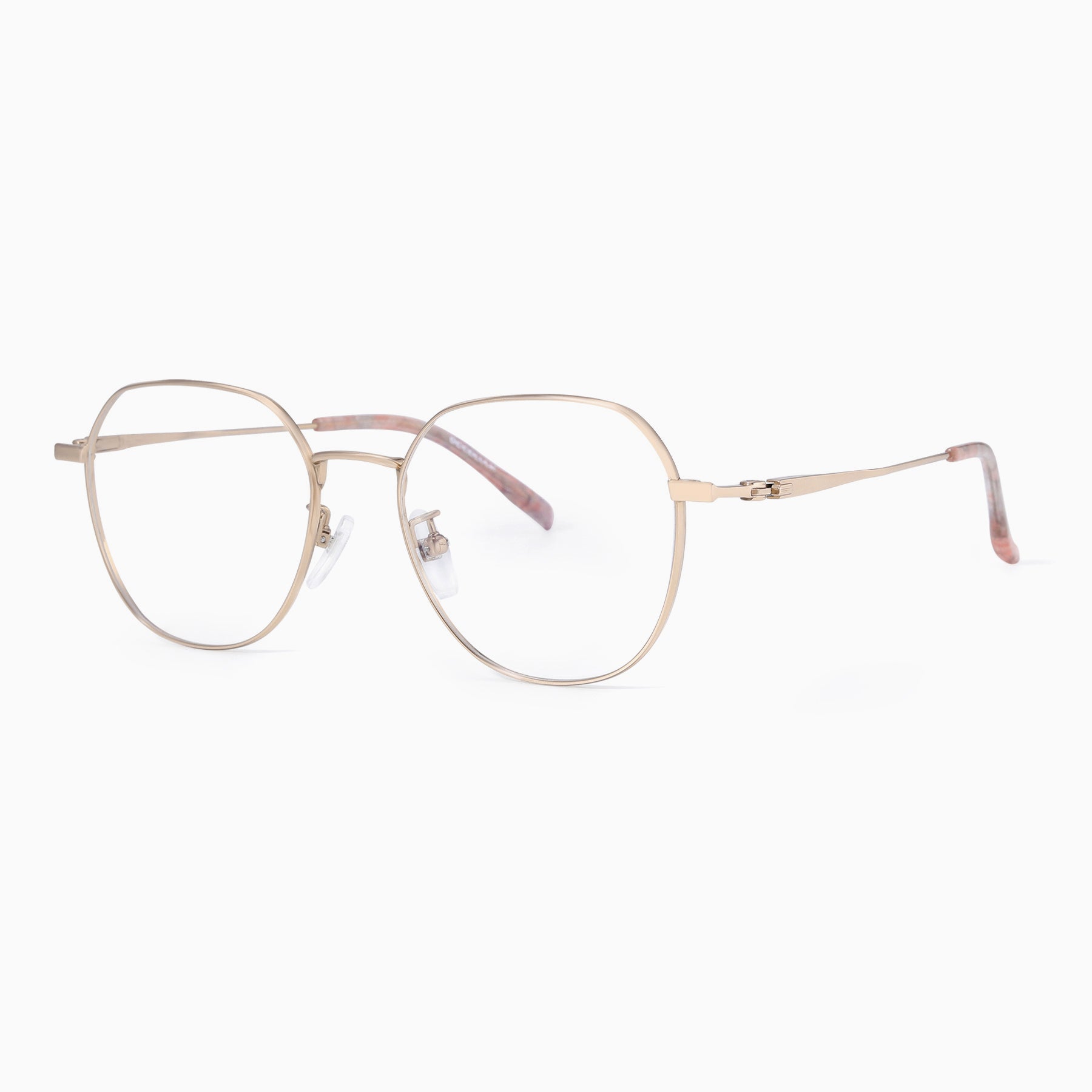 #color_Rose Gold with Flamingo Tortoise