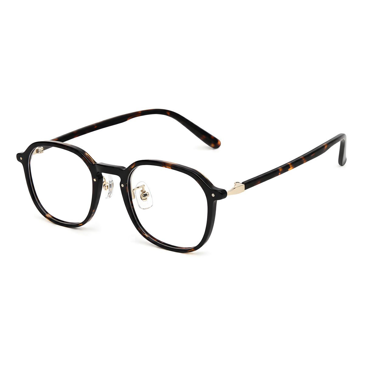 KOBARI Asian fit eyeglasses - KBT98C51白底图玳瑁3