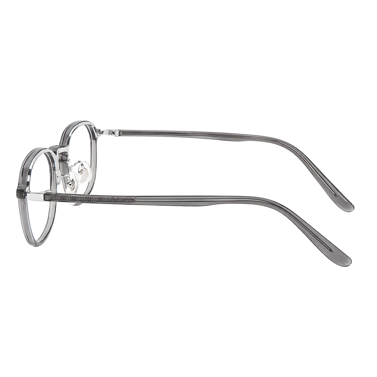 KOBARI Asian fit eyeglasses - KBT98C51白底图透灰
