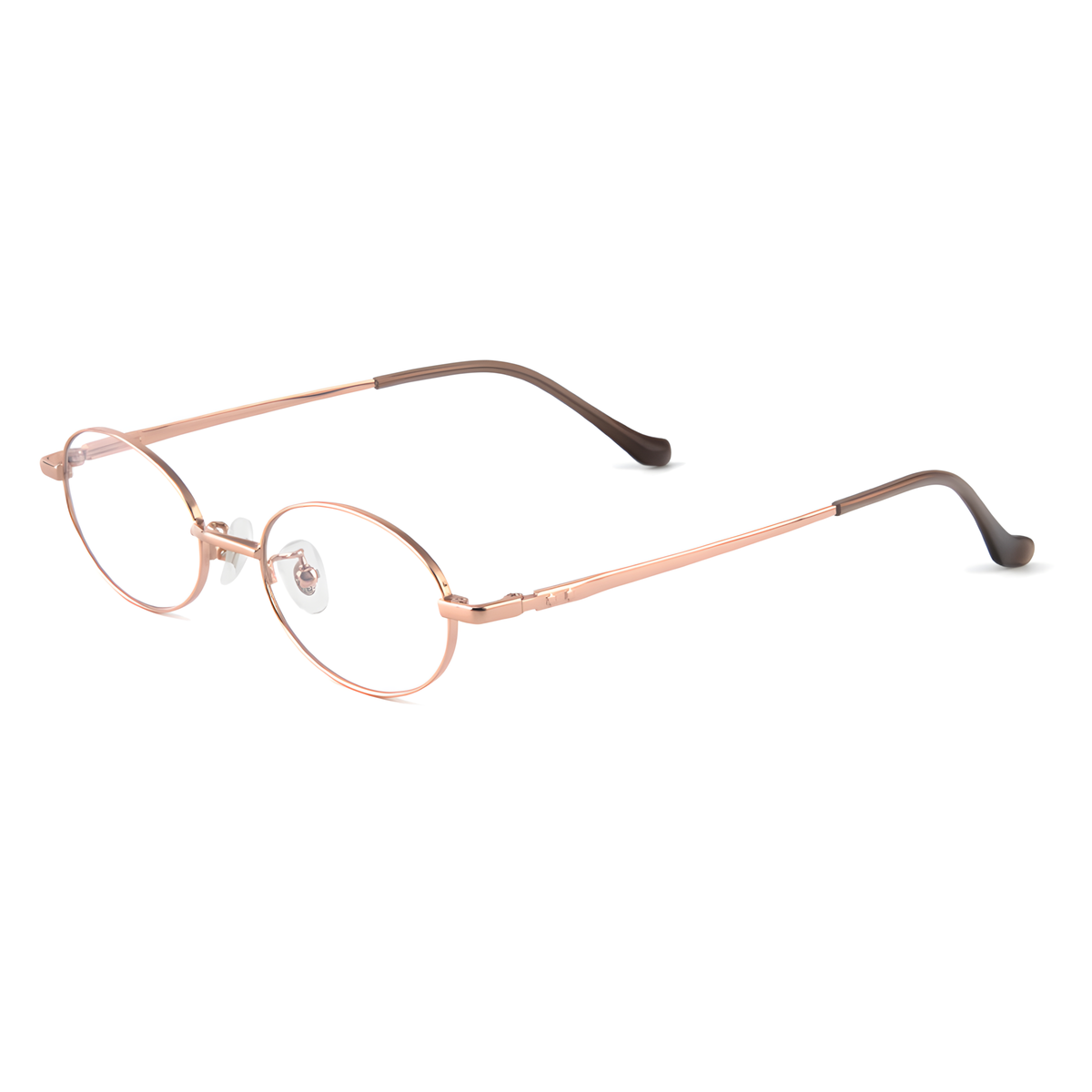 ASAHI Asian fit eyeglasses - SC751白底图玫瑰金2
