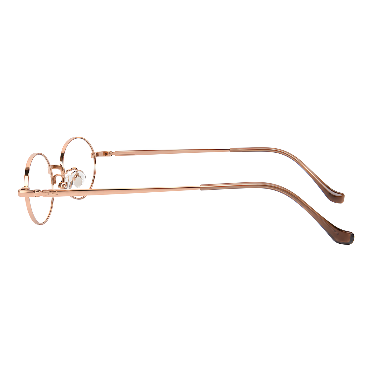 ASAHI Asian fit eyeglasses - SC751白底图玫瑰金3
