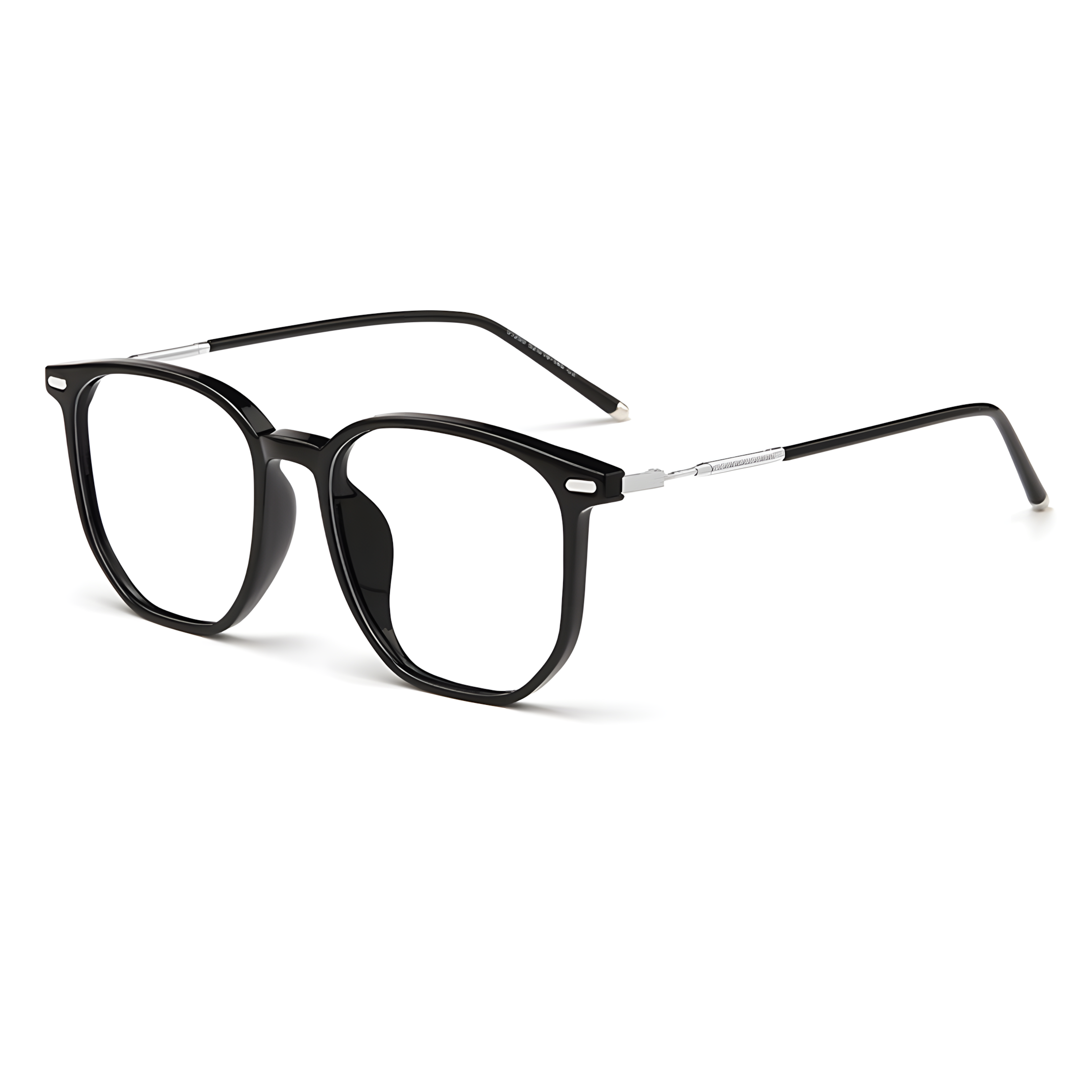 VERONA Black with Silver angle