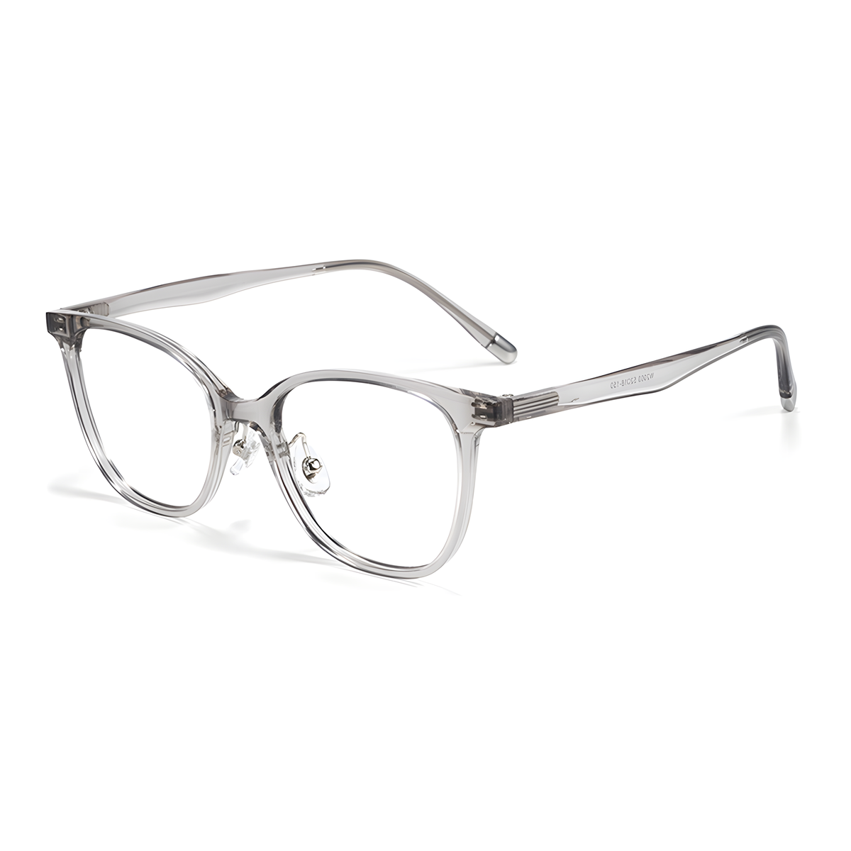 OKINAWA Asian fit eyeglasses - W2003白底图透灰