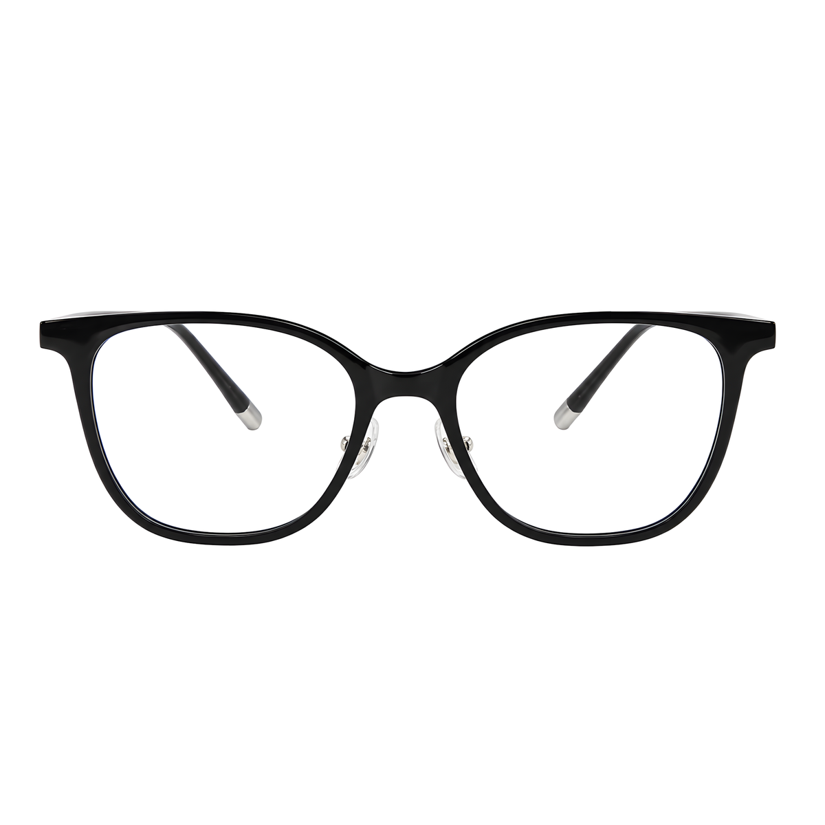 OKINAWA Asian fit eyeglasses - W2003白底图黑色3
