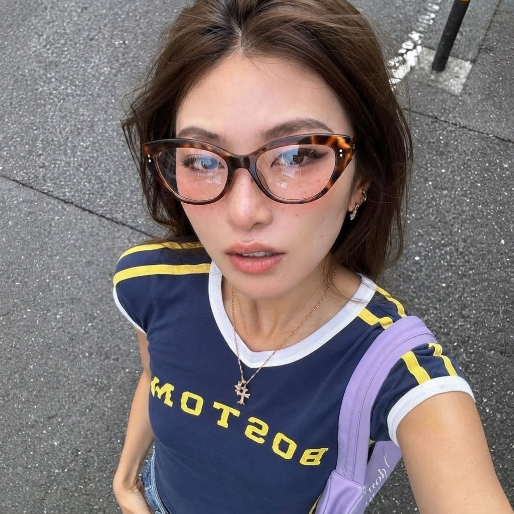 HACHINOHE eyewear model photo
