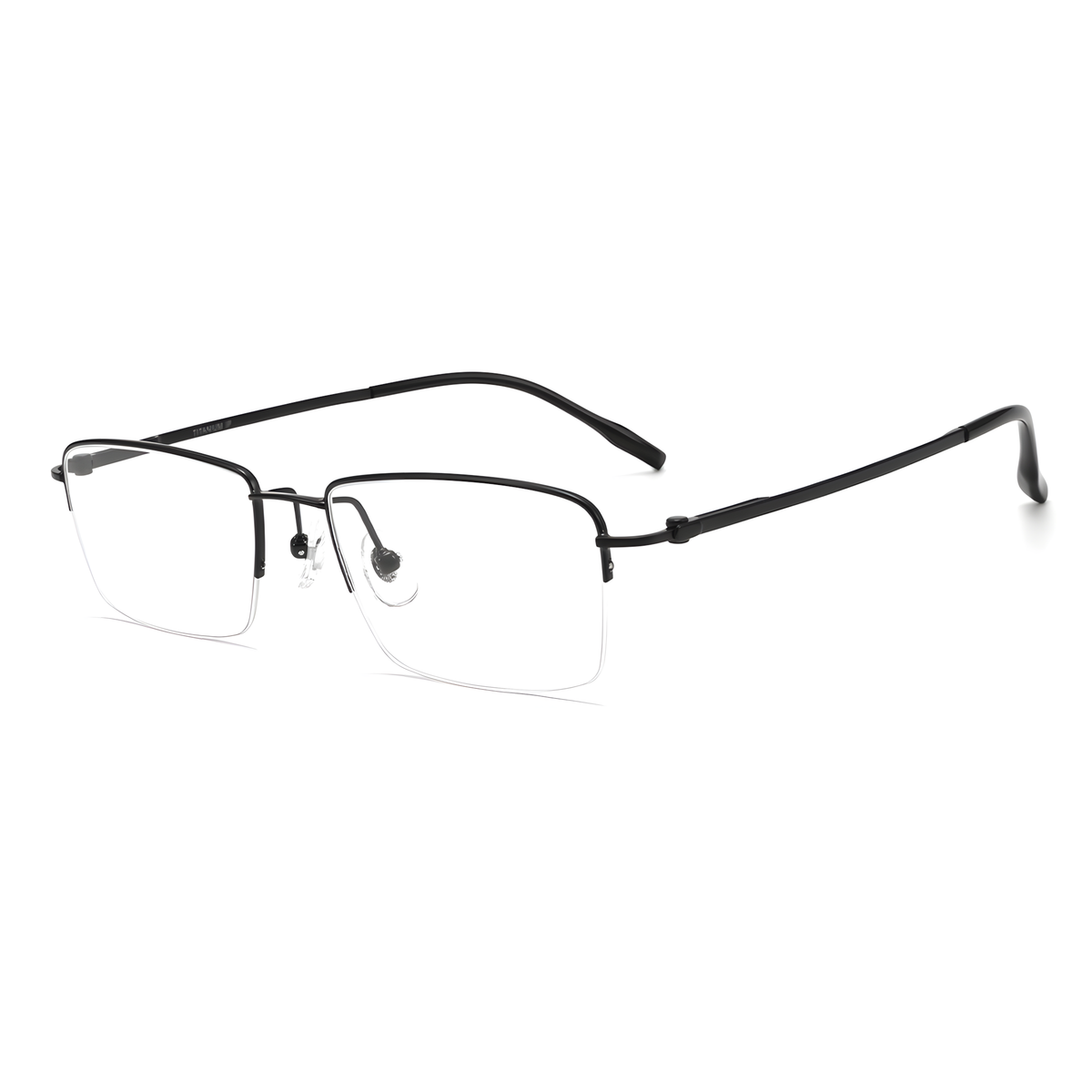 TAKAOKA eyeglasses 15615XR白底图黑色