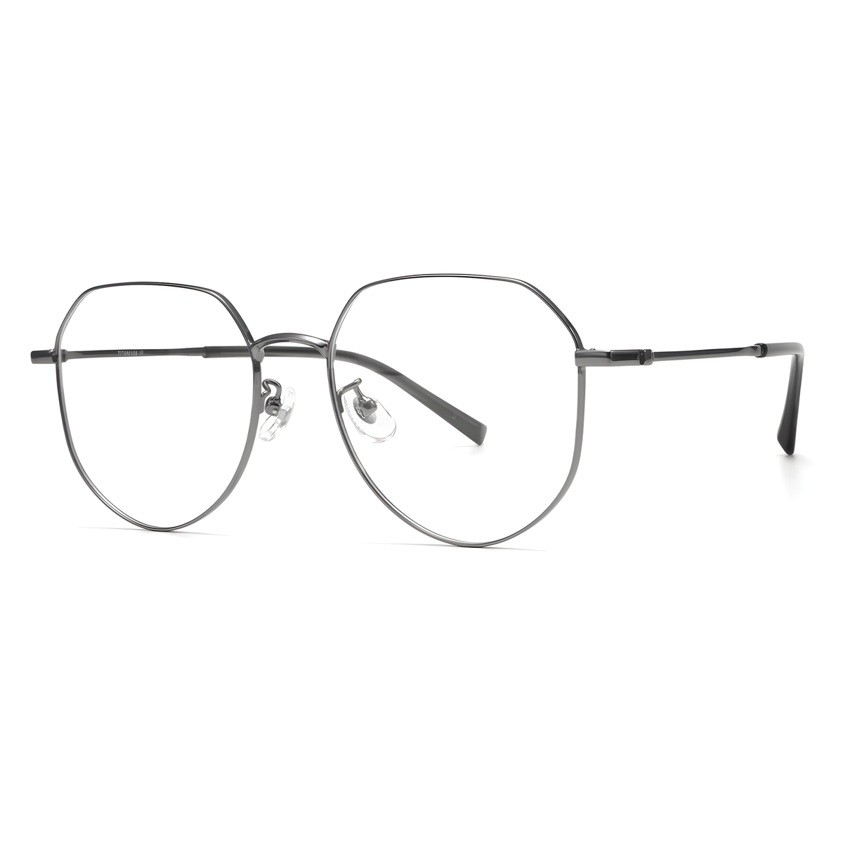 NUMAZU eyeglasses TI0259L白底图枪色