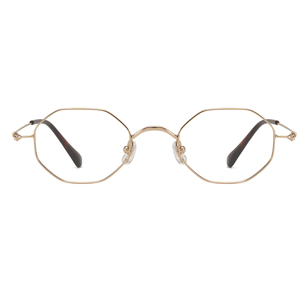 NIIGATA Gold eyeglasses front view