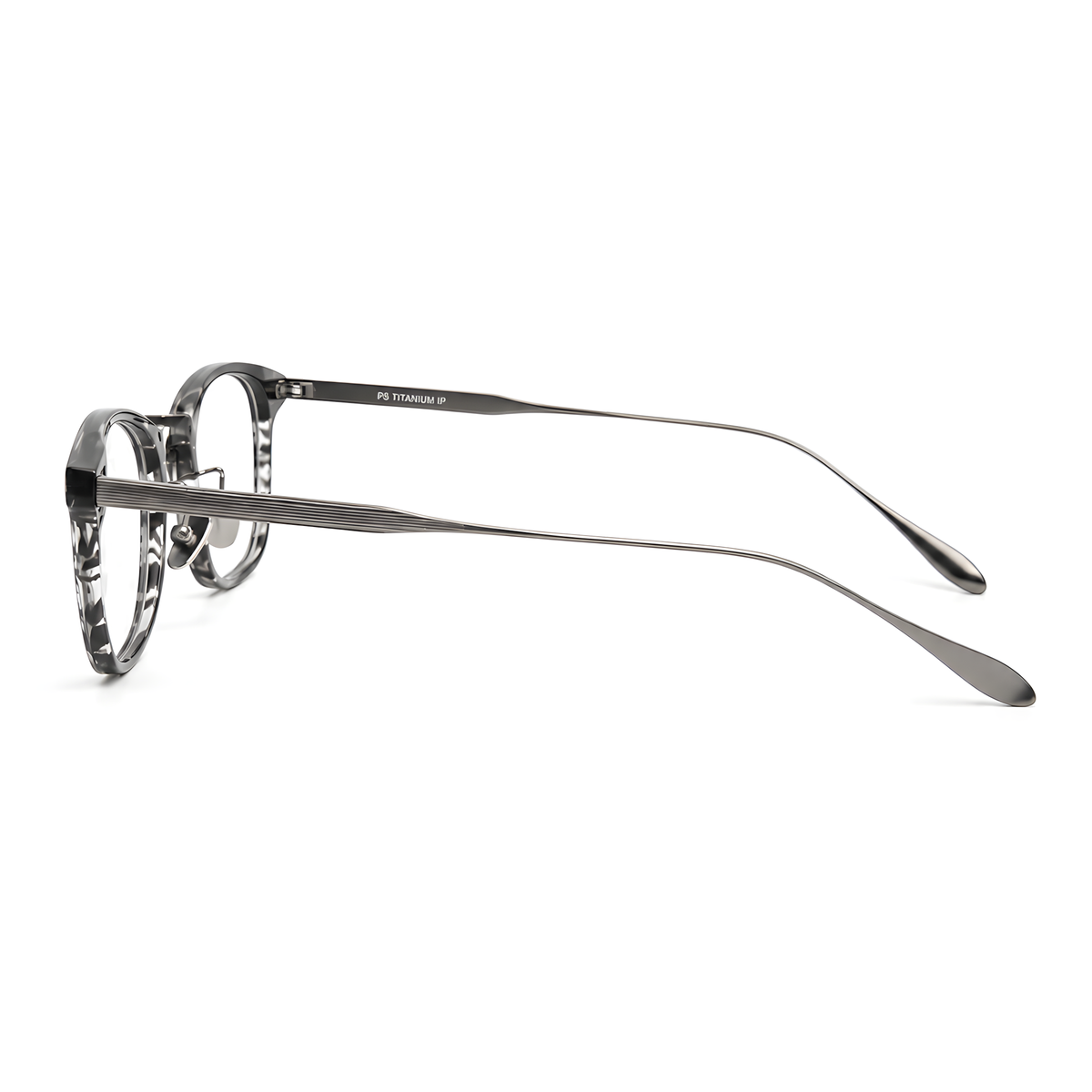 MAEBASHI eyeglasses M80922白底图花条纹枪2