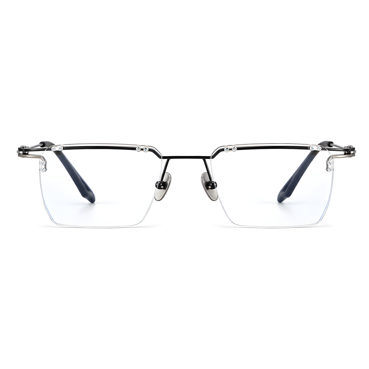 ASAHIKAWA eyeglasses ACT-10白底图黑银枪3