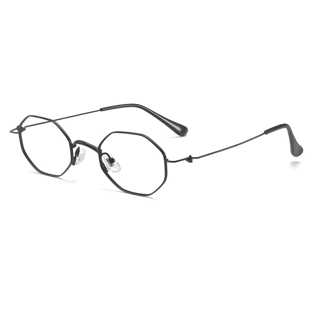 NIIGATA Black eyeglasses front view