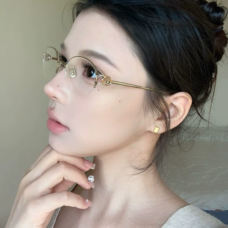 NARUTO eyeglasses worn by model