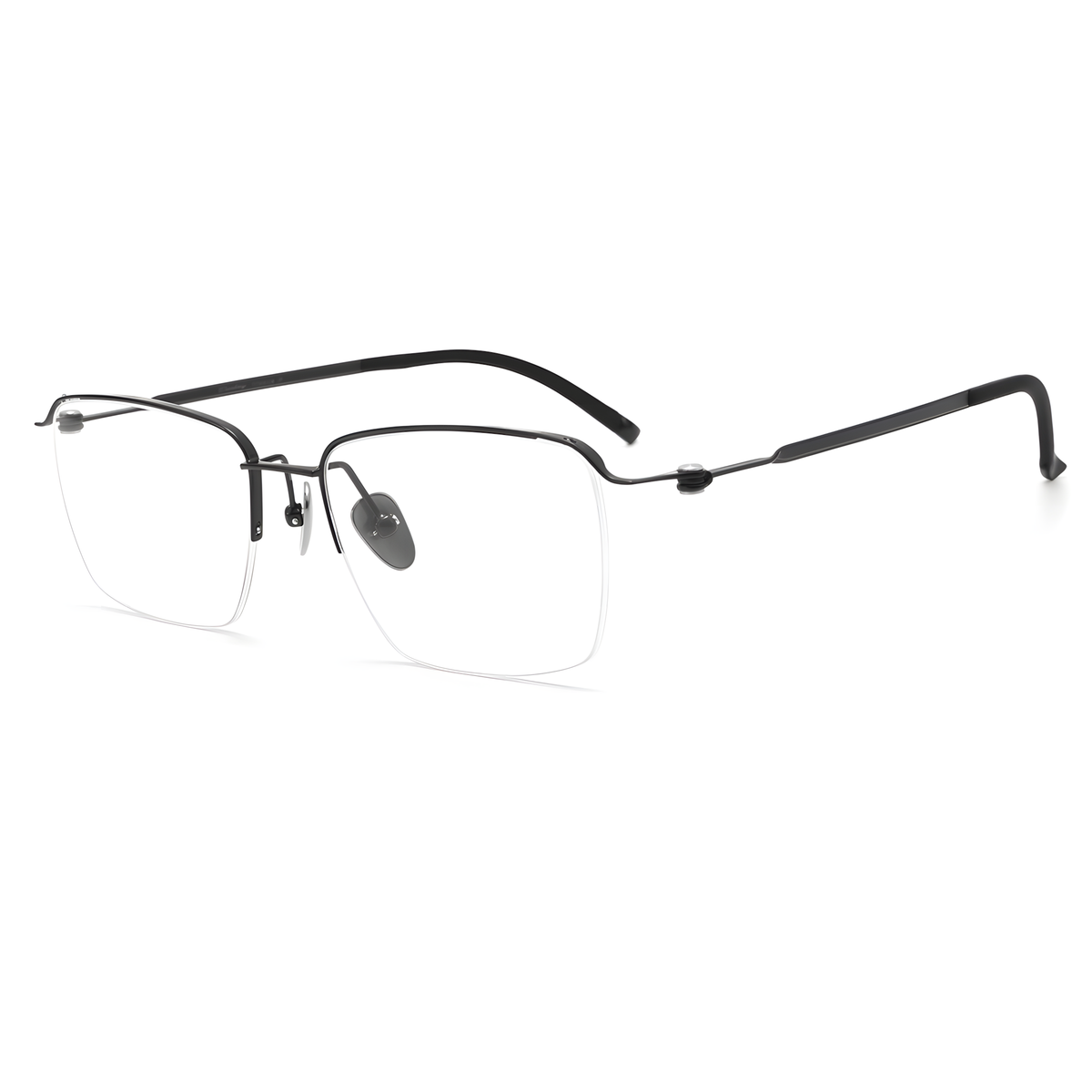 KOFU eyeglasses H8030Y白底图黑色