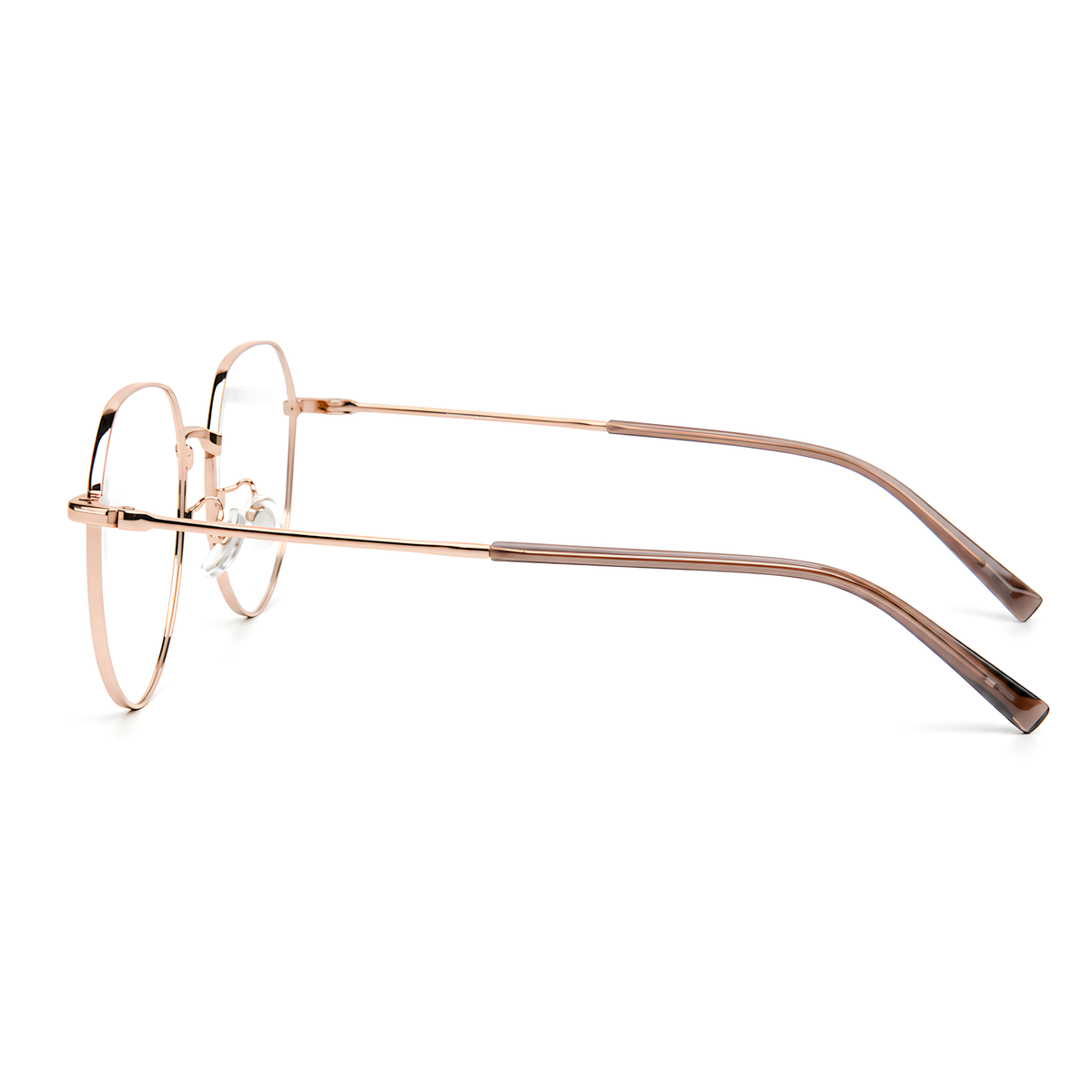 NUMAZU eyeglasses TI0259L白底图玫瑰金2