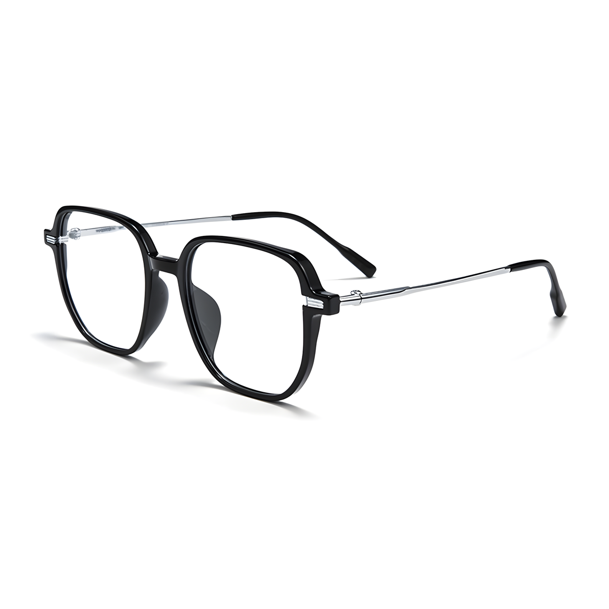 TAKAMATSU Black/Silver eyeglasses - product view 2