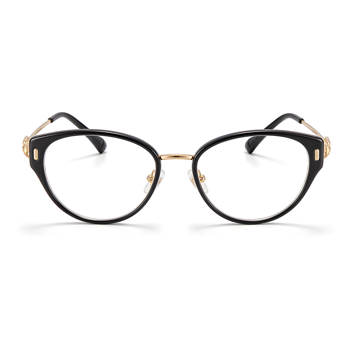 TOTTORI Black/Gold eyeglasses - product view 1