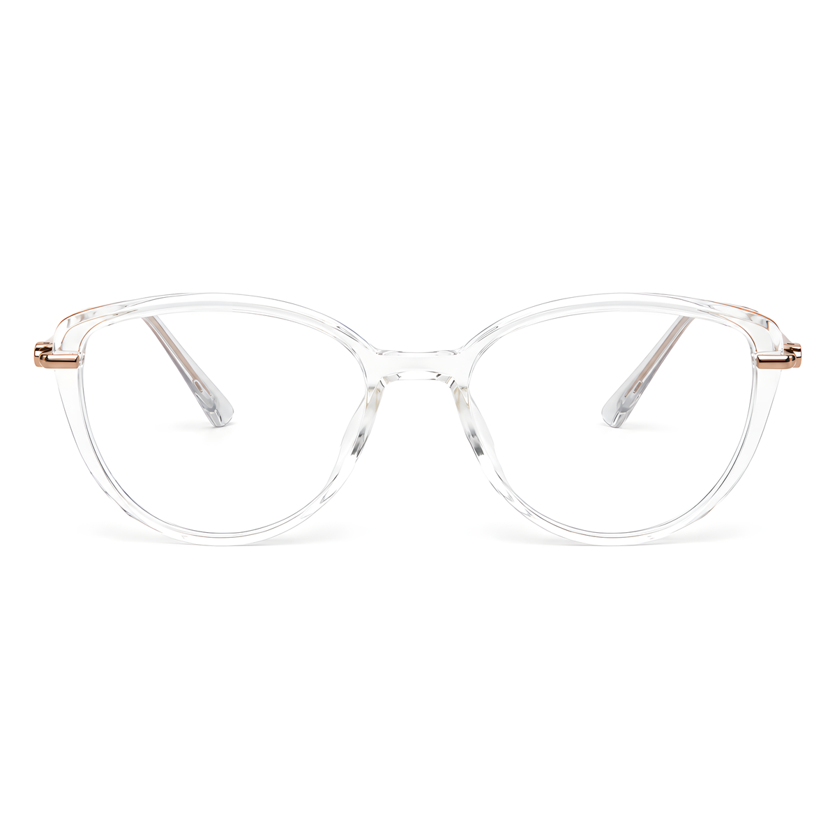 KURAMA Clear/Rose Gold front view