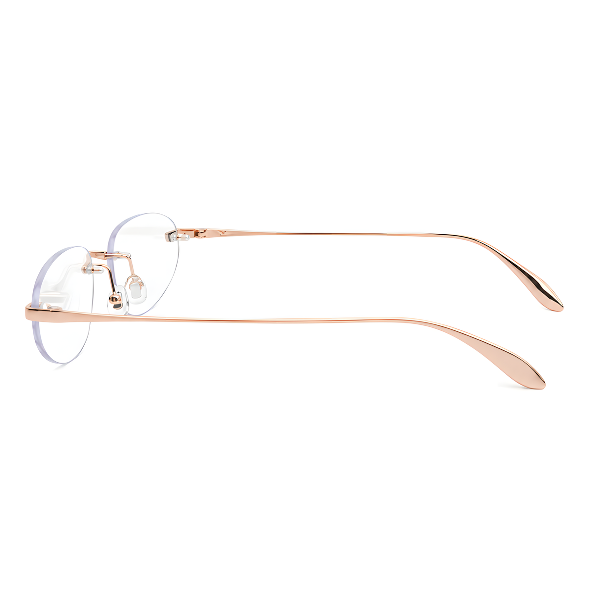 LUCCA Rose Gold side view