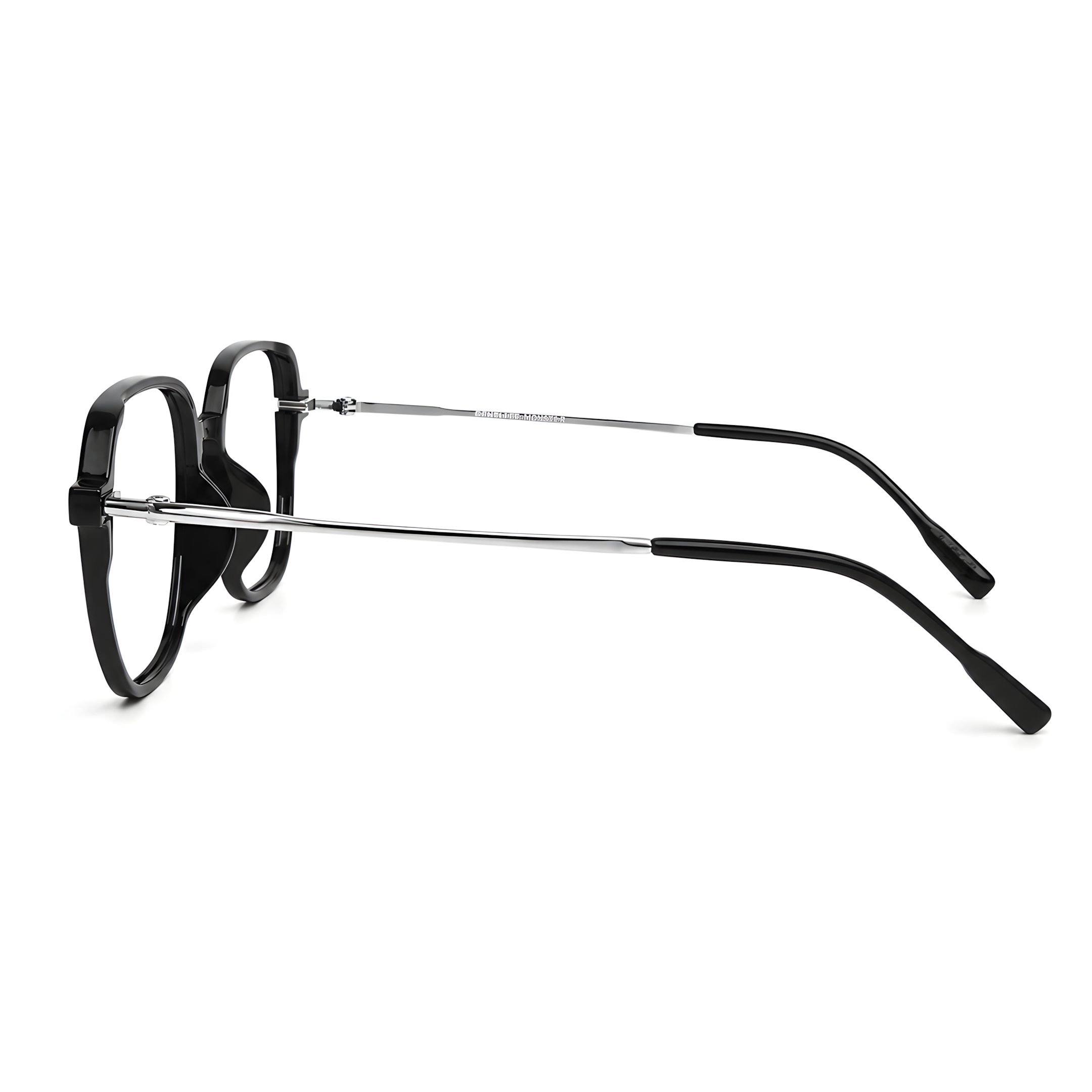 TAKAMATSU Black/Silver eyeglasses - product view 3