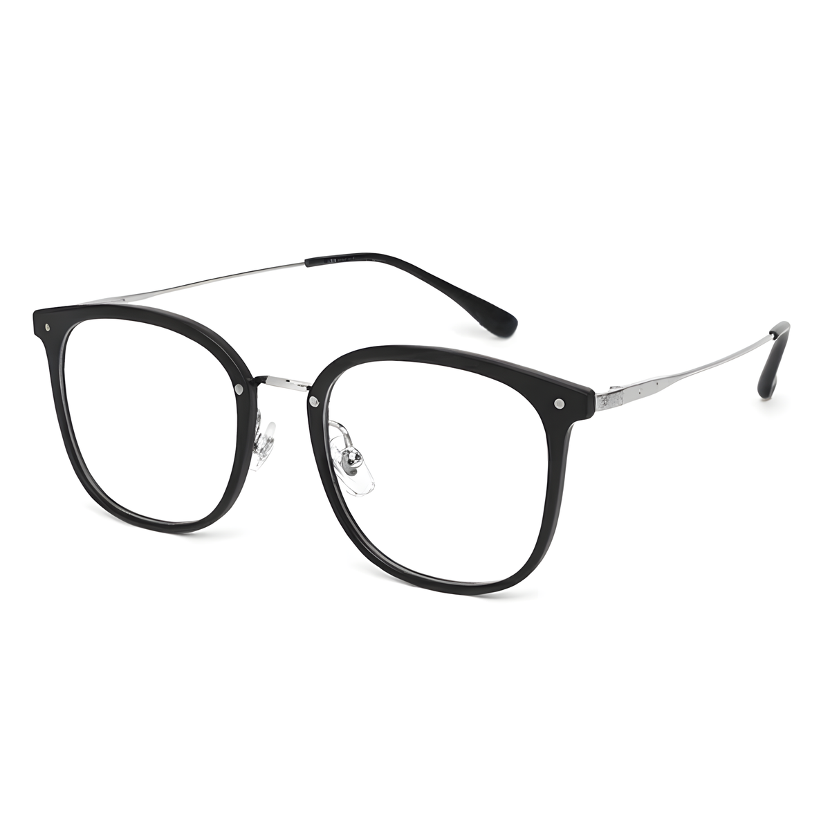 MIYAZAKI Black eyeglasses angle view
