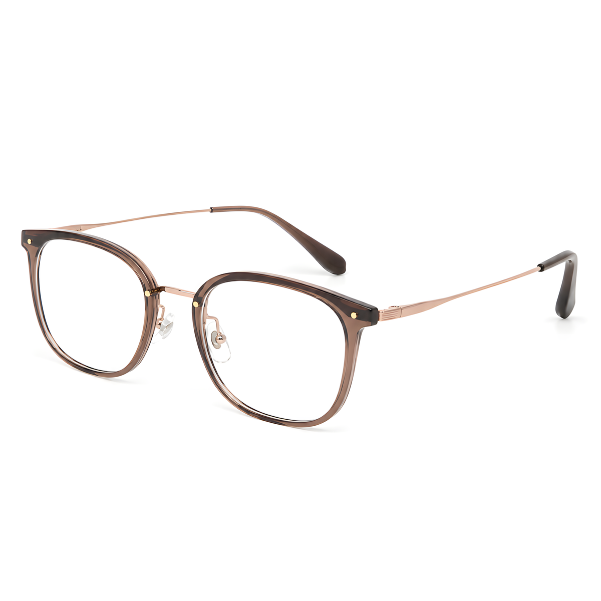MIYAZAKI Mocha Brown eyeglasses side view