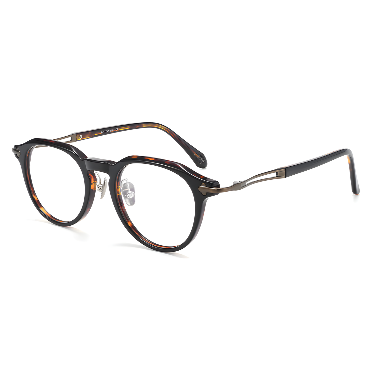 IZU eyeglasses DuneT白底图玳瑁古铜