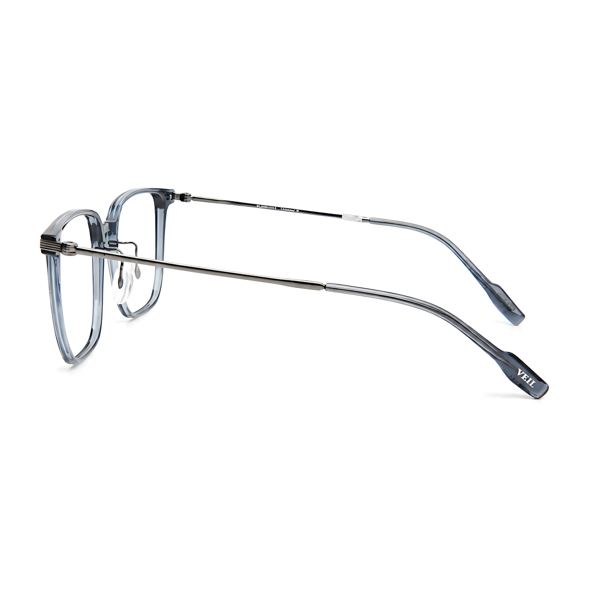 TOYAMA Blue/Gun eyeglasses - product view 3
