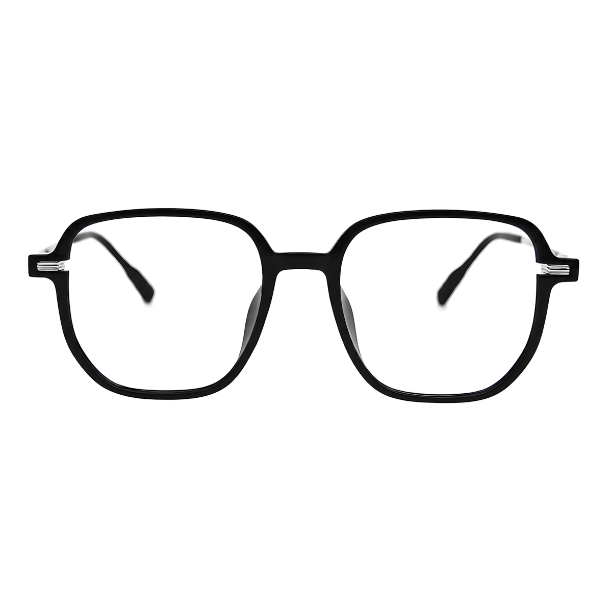 TAKAMATSU Black/Silver eyeglasses - product view 1