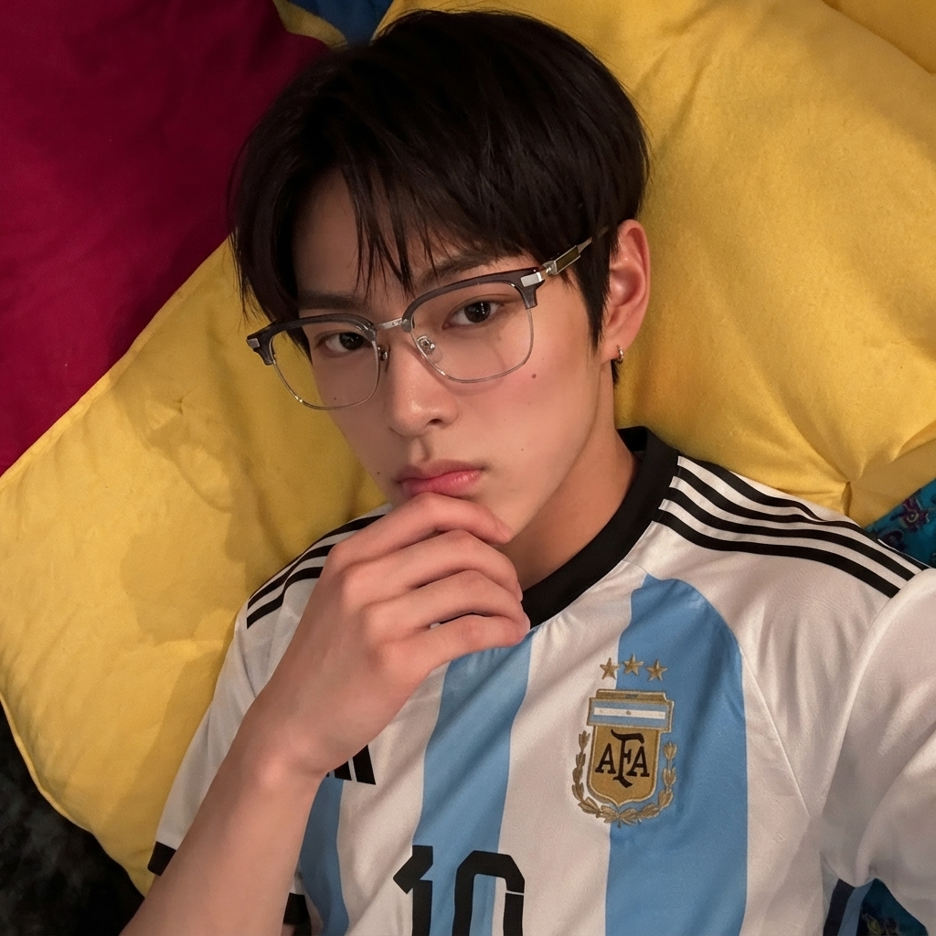 TSUBAKI Asian fit eyeglasses worn by model