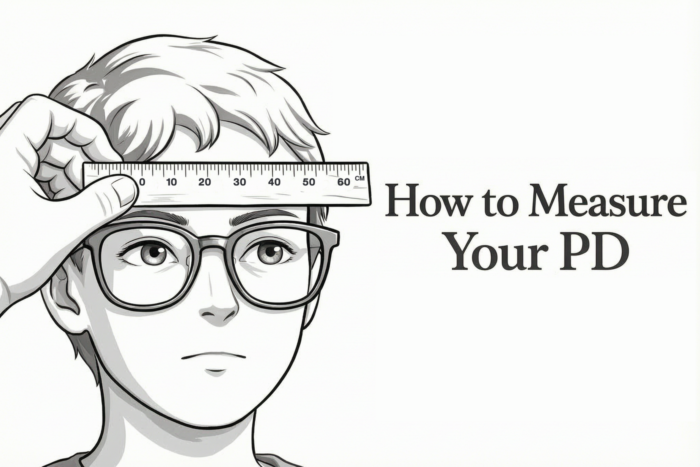 How to measure PD for prescription glasses