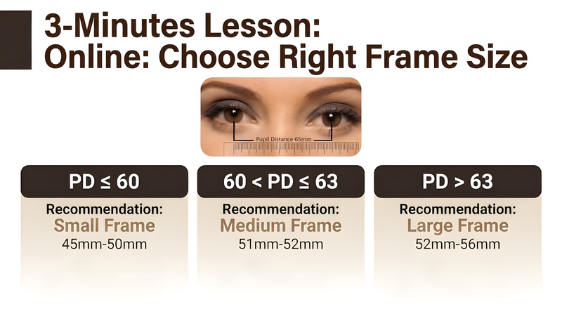 How to Choose the Right Frame Size Online in 3 Minutes