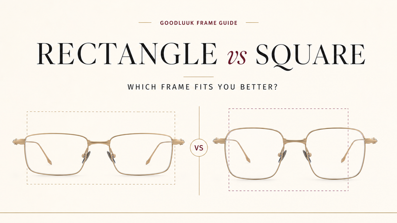 Rectangle vs Square Glasses: Which Fits You Better?