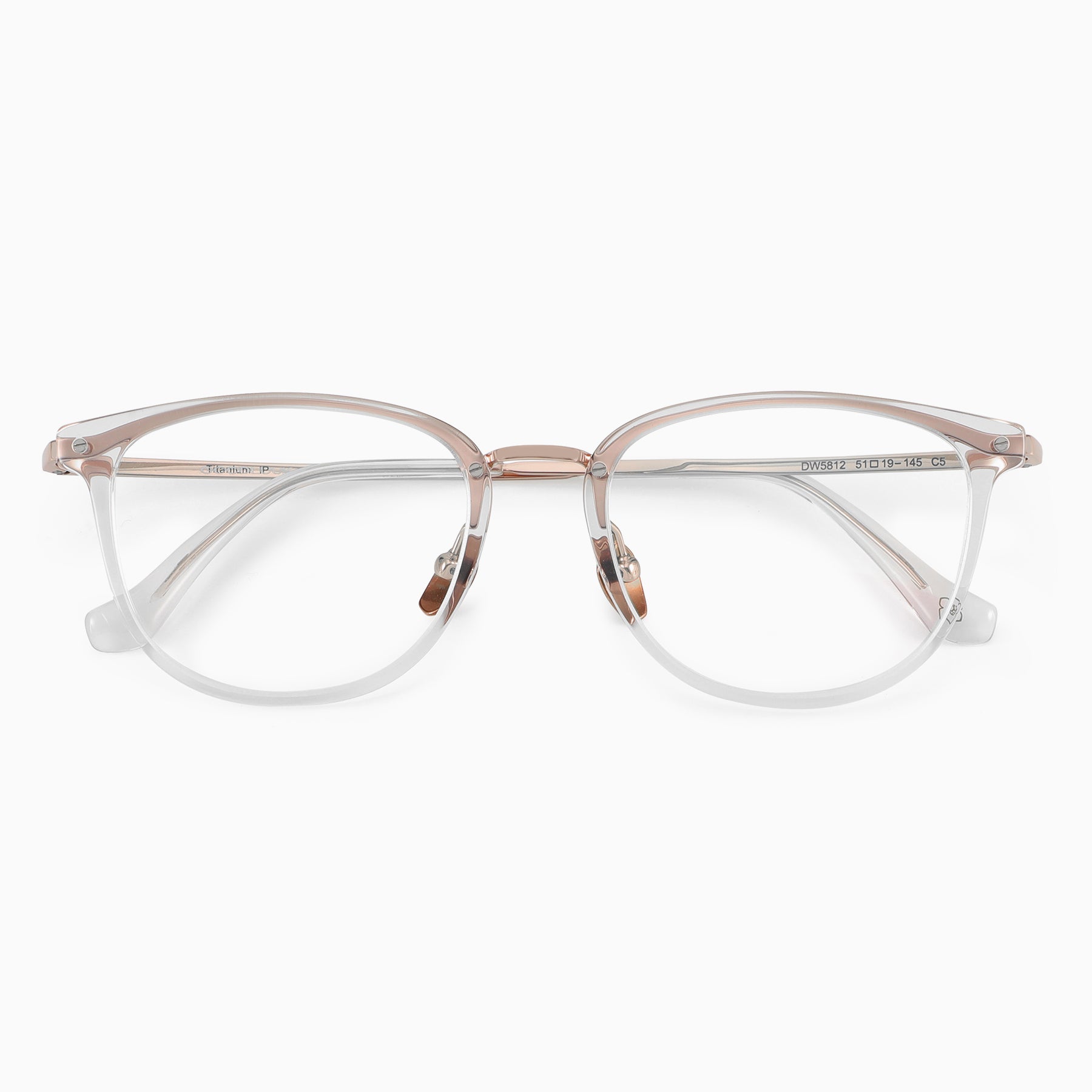 #color_Clear with Rose Gold