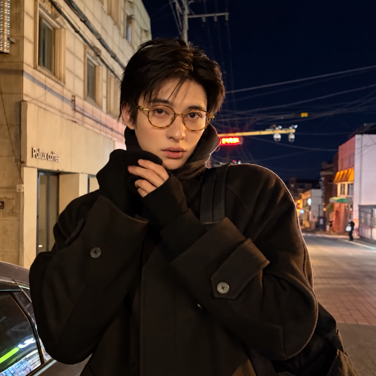 ISE Asian fit eyeglasses model view