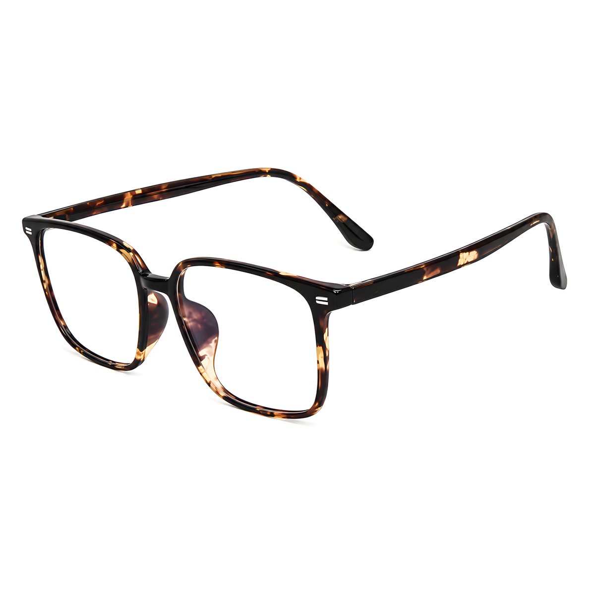 SHINJUKU Asian fit eyeglasses - 8837白底图玳瑁